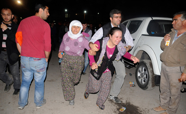 התאונה הקשה בתולדות טורקיה (צילום: רויטרס)