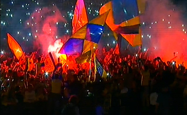 חגיגה בכיכר רבין (צילום: חדשות 2)