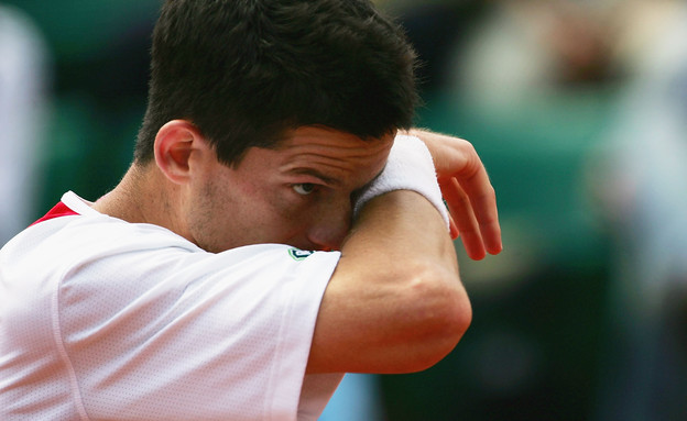 ספורטאי מזיע (צילום: Clive Brunskill, GettyImages IL)