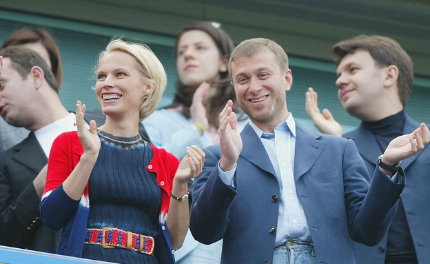 רומן אברמוביץ' ואירנה מלנדינה (צילום: Ben Radford, GettyImages IL)