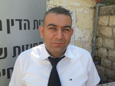 עו"S סולימאן, פרקליטו של החייל (צילום: חדשות 2)