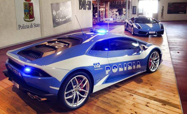 למבורגיני הורקאן משטרת איטליה 