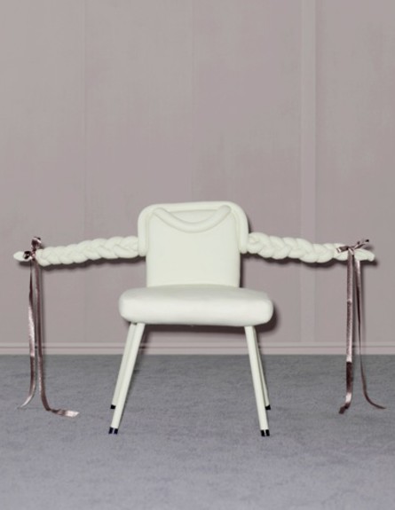 רהיטים מוזרים - כסא צמות (צילום: tessakoot)