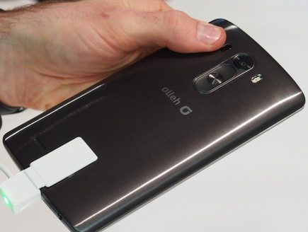 הסמארטפון G3 של LG (צילום: ניב ליליאן, NEXTER)