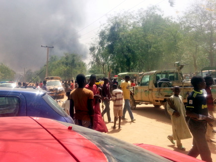 מתקפת טרור בניגריה, ארכיון (צילום: AP)