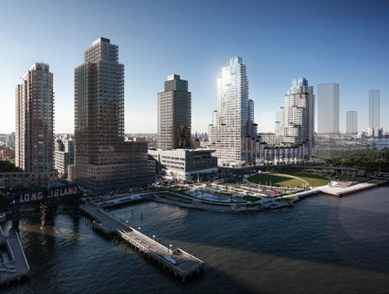 דירות ניו יורק פרויקט בר השגה 3 האנטר'ז פוינט, ציל (צילום: Moso Studio)
