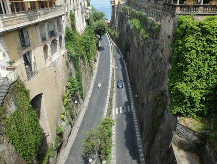 טיול באיטליה, סורנטו כביש (צילום: אייל שפירא)