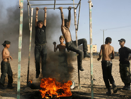 קייטנת חמאס (צילום: Pacific Press, GettyImages IL)