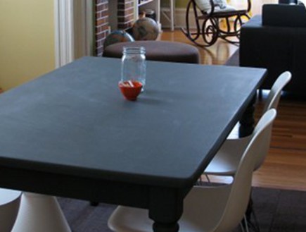 לוח - שולחן אוכל (צילום: designsponge)