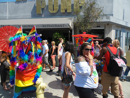 מצעד הגאווה בלוס אנג'לס 2014 (צילום: קרן אורון)