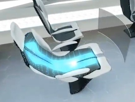 מטוסי העתיד כסאות (צילום: צילום מסך)