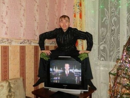 משוגעים ברוסיה (צילום: 9gag.com)