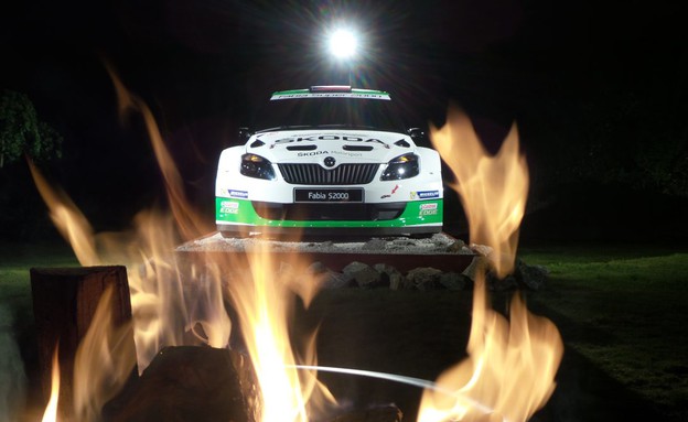 סקודה במסלול המרוצים