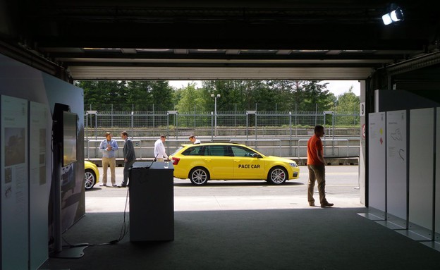 סקודה במסלול המרוצים