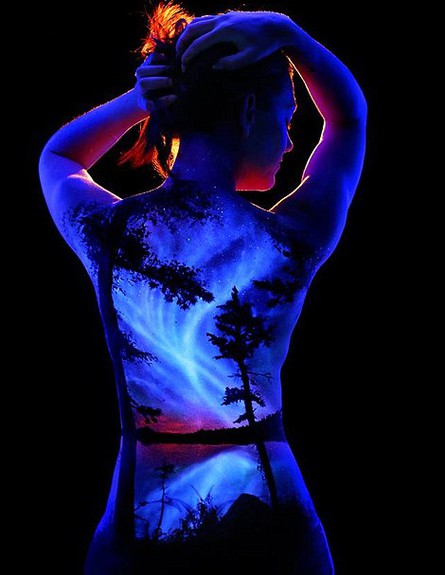 ציורי גוף אולטרה (צילום: John Poppleton)