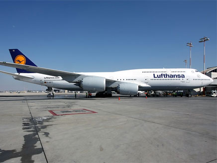 היורש: 747-8 של חברת לופטהנזה, ארכיון (צילום: יוחאי מוסי)
