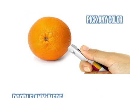 החמישייה 23.6, עט שיכול לחקות כל צבע (צילום: getscribblepen)