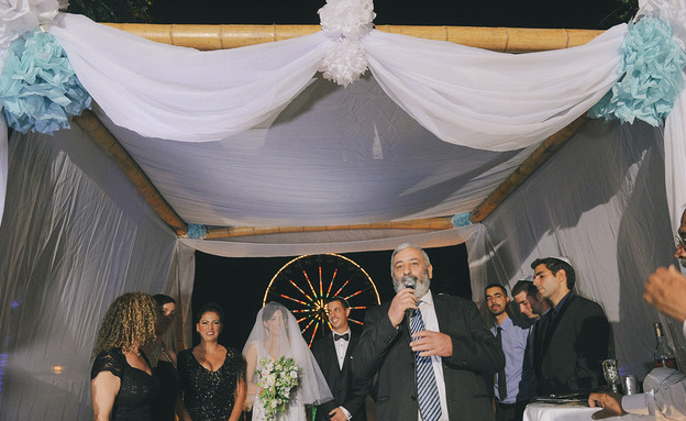 החתונה של רלי ונדב (צילום: תום ברטוב)