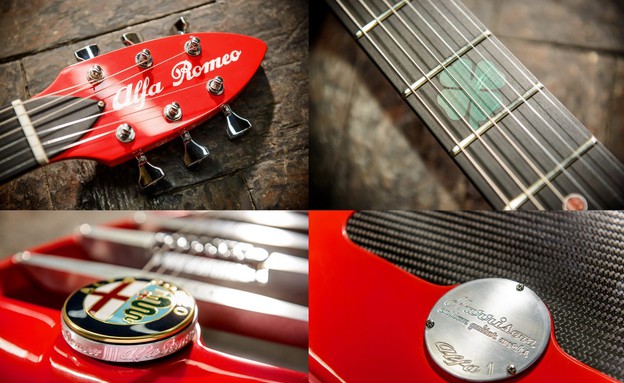 גיטרה חשמלית אלפא רומיאו 