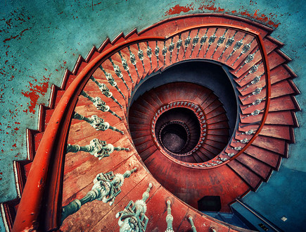 מדרגות ספירלה (צילום:  Matthias Haker)