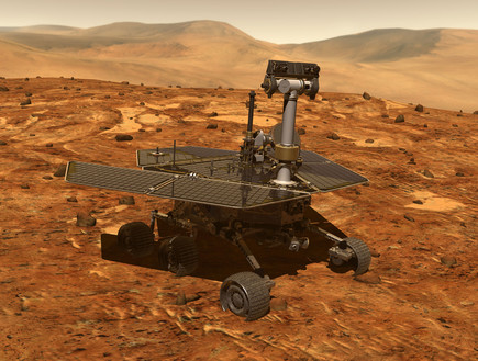 המירוץ למאדים - הדמיית רכב שטח  (צילום: מתוך האתר הרשמי של - NASA)