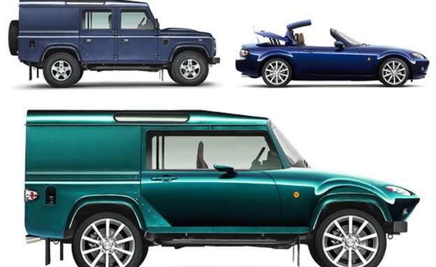 מכוניות שילובים משונים