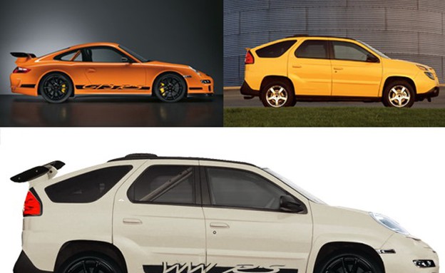 מכוניות שילובים משונים