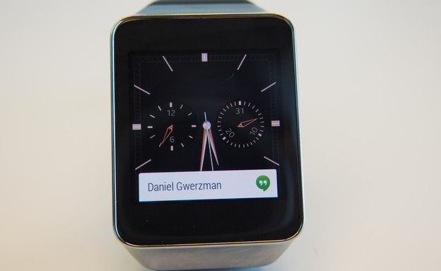 שעון Android Wear (צילום: ניב ליליאן, NEXTER)
