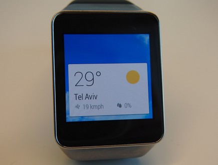 שעון Android Wear (צילום: ניב ליליאן, NEXTER)