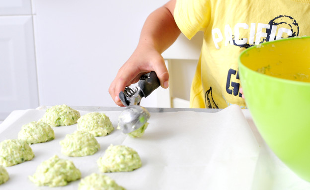 לביבות קישואים אפויות - ההכנה