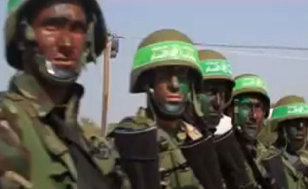 מתוך סרטון החמאס נגד ישראל (צילום: חמאס)