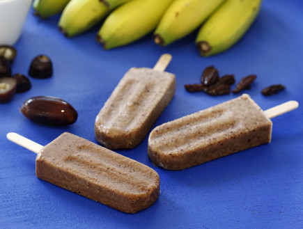 ארטיק בננה-תמר ופקאן . בריא, טרי ומרענן (צילום: אפיק גבאי, mako אוכל)