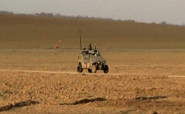 רכב צבאי בלתי מאוייש (צילום: חדשות 2)