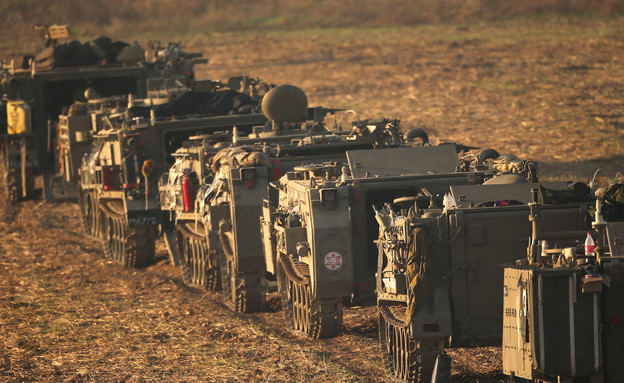 צה"ל עזה (צילום: Christopher Furlong, GettyImages IL)