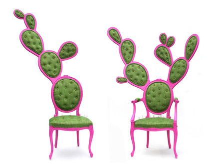 כיסאות משונים  עיצוב Valentina Glez Wohlers (צילום: Valentina Glez Wohlers)