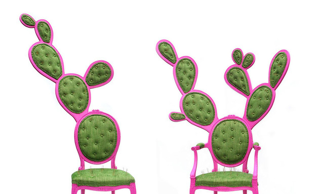 כיסאות משונים  עיצוב Valentina Glez Wohlers (צילום: Valentina Glez Wohlers)