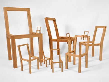 כיסאות משונים גובה עיצוב Vivian Chiu (12) (צילום: Vivian Chiu)