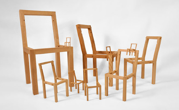 כיסאות משונים גובה עיצוב Vivian Chiu (12) (צילום: Vivian Chiu)