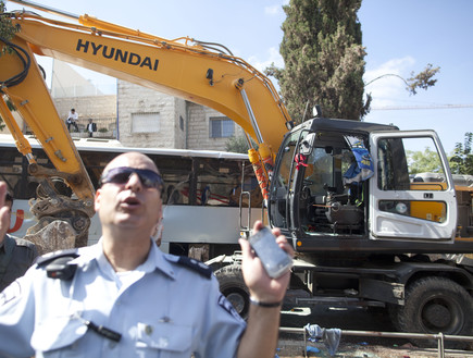 פיגוע הטרקטור בירושלים (צילום: Lior Mizrahi, GettyImages IL)