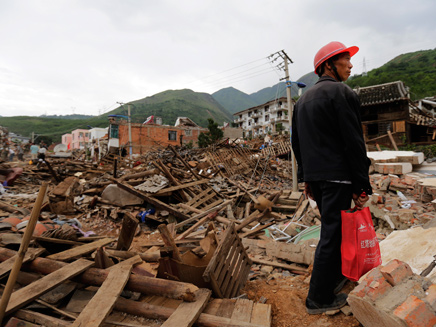 נזקי רעידת האדמה בסין