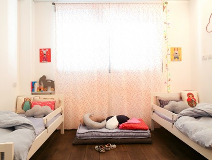 חדרי ילדים, מעצבת סטפני גריב בשיתוף סנדרה אלבז להיה היה (צילום: אפרת לוזנוב)