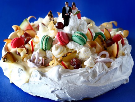 עוגה צבעונית של מעשיה (צילום: אפיק גבאי)