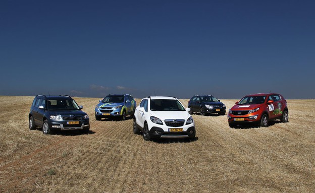 קרוסאוברים XV,  IX35, ספורטאז', יטי, מוקה