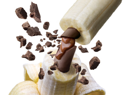בננה ממולאת שוקולד (צילום: Destapa Banana facebook, mako אוכל)
