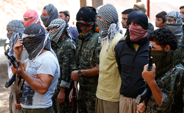 כוחות דאעש מתבצרים