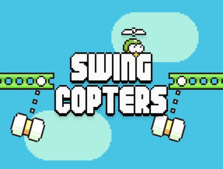 Swing Copters, המשחק החדש של יוצר Flappy Bird