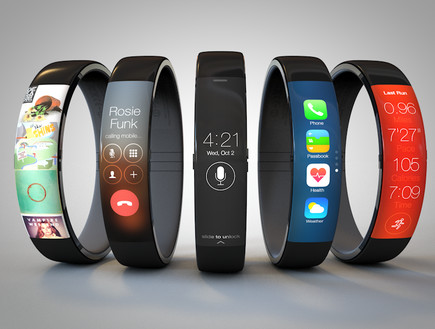 שעוני אפל (קונספט) (צילום: iWatch concept by Todd Hamilton)