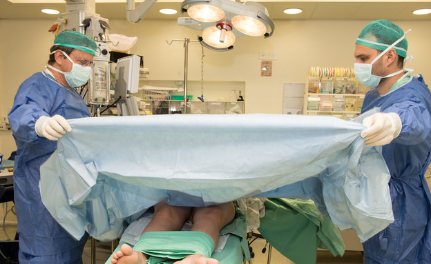 ניתוח קיסרי בתמונות (צילום: דנה אופז, מערכת מאקו הורים)