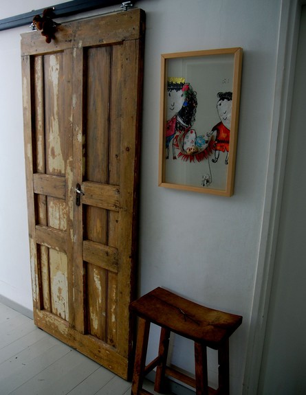 יואב ושגית, דלת (צילום: שגית ויואב צידון)