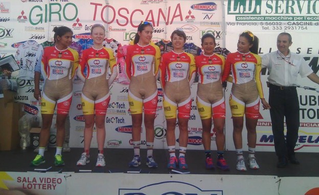  נבחרת האופניים של קולומביה (צילום: twitter)